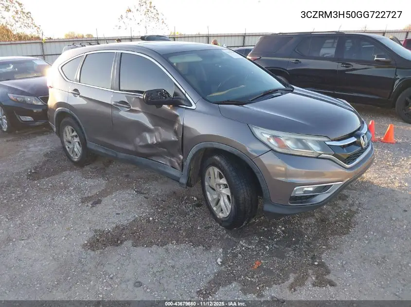 3CZRM3H50GG722727 2016 Honda Cr-V Ex