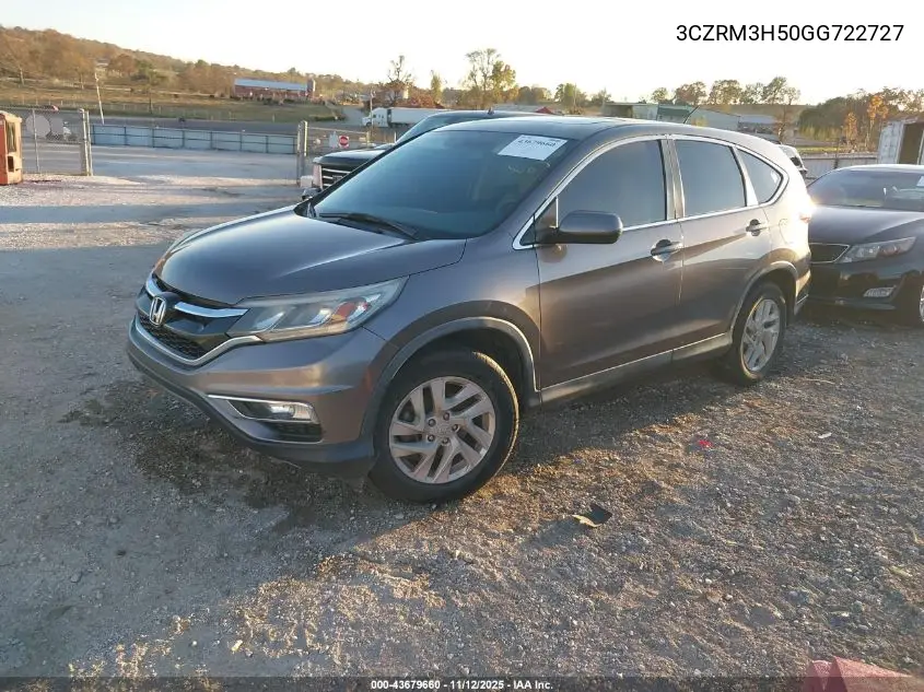 3CZRM3H50GG722727 2016 Honda Cr-V Ex