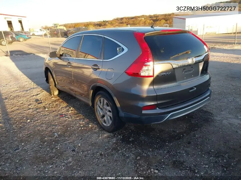3CZRM3H50GG722727 2016 Honda Cr-V Ex