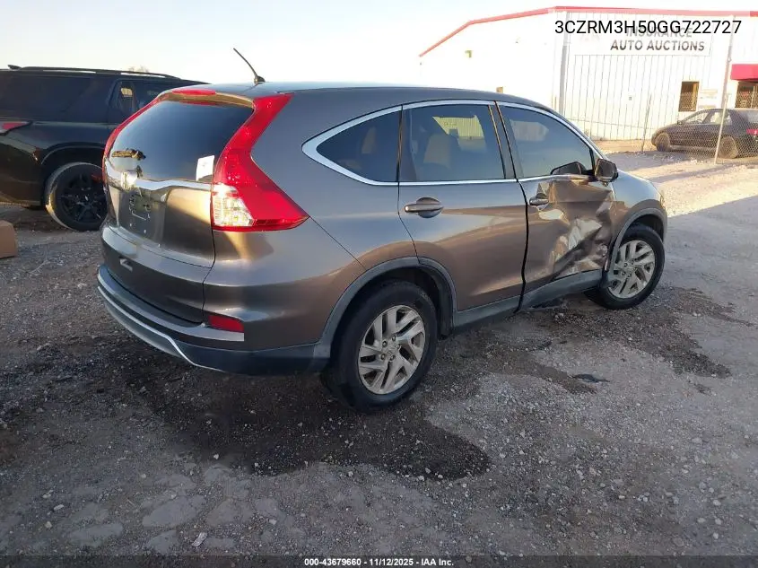 3CZRM3H50GG722727 2016 Honda Cr-V Ex