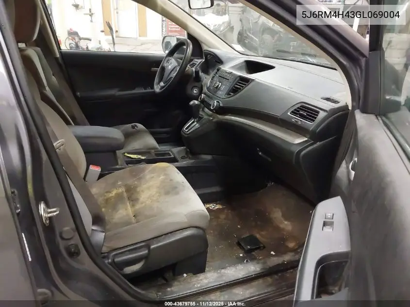 5J6RM4H43GL069004 2016 Honda Cr-V Se