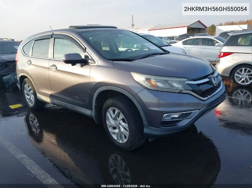2HKRM3H56GH550054 2016 Honda Cr-V Ex