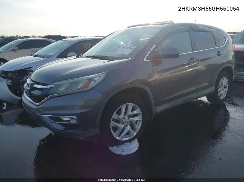 2HKRM3H56GH550054 2016 Honda Cr-V Ex