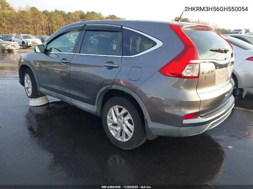 2HKRM3H56GH550054 2016 Honda Cr-V Ex