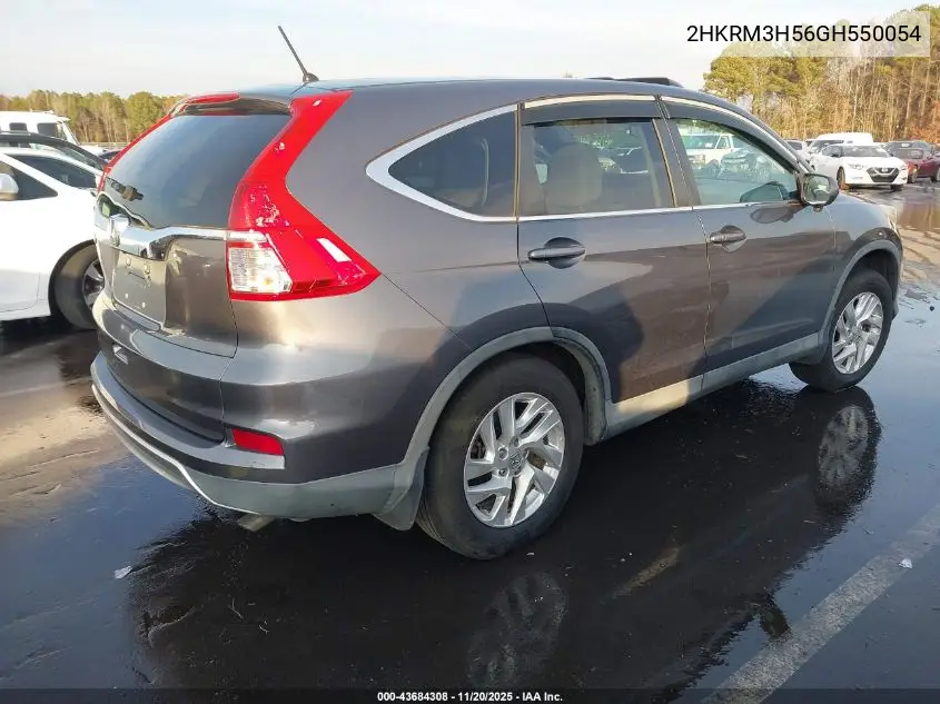 2HKRM3H56GH550054 2016 Honda Cr-V Ex