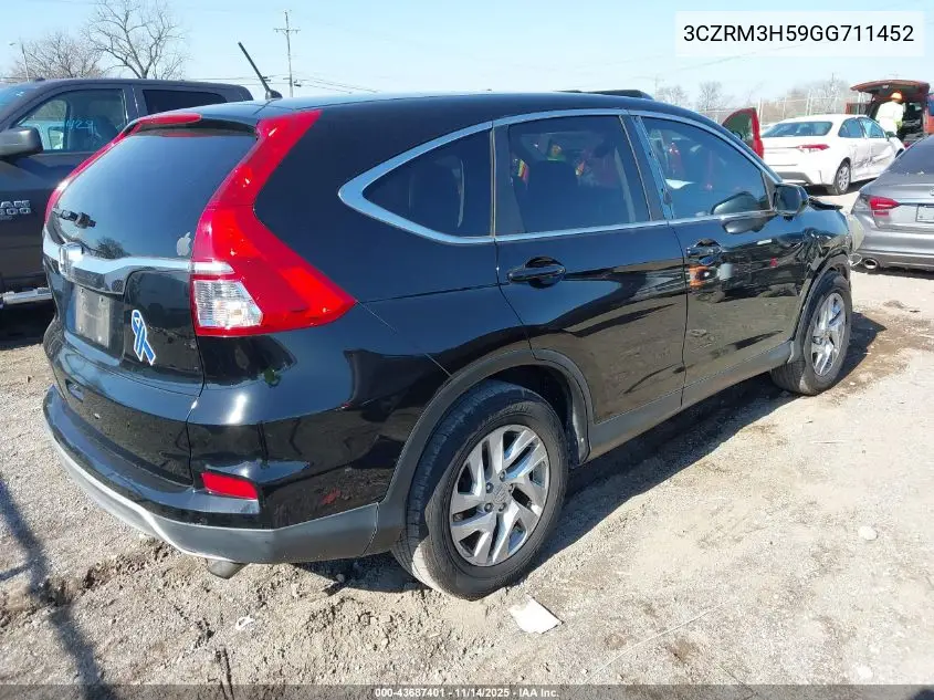 3CZRM3H59GG711452 2016 Honda Cr-V Ex