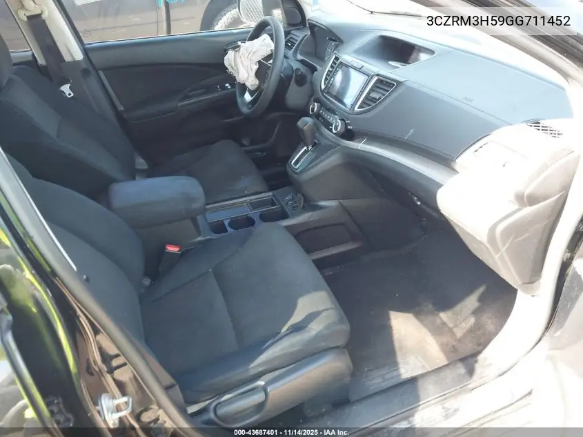 3CZRM3H59GG711452 2016 Honda Cr-V Ex