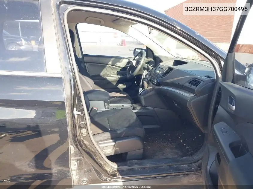 3CZRM3H37GG700495 2016 Honda Cr-V Lx