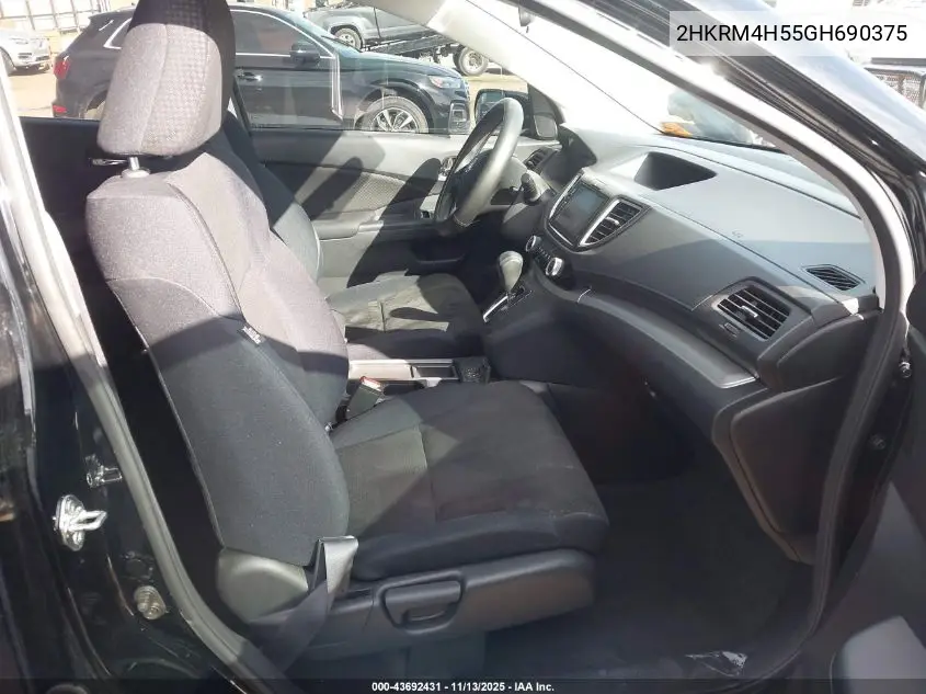2HKRM4H55GH690375 2016 Honda Cr-V Ex