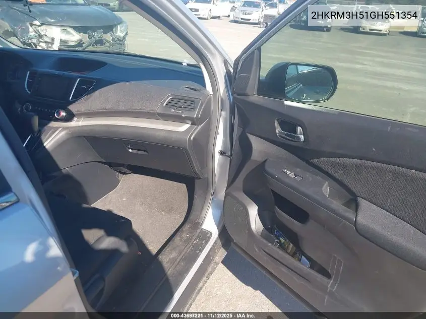 2HKRM3H51GH551354 2016 Honda Cr-V Ex