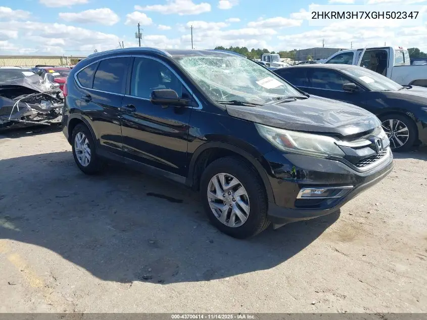 2HKRM3H7XGH502347 2016 Honda Cr-V Ex-L