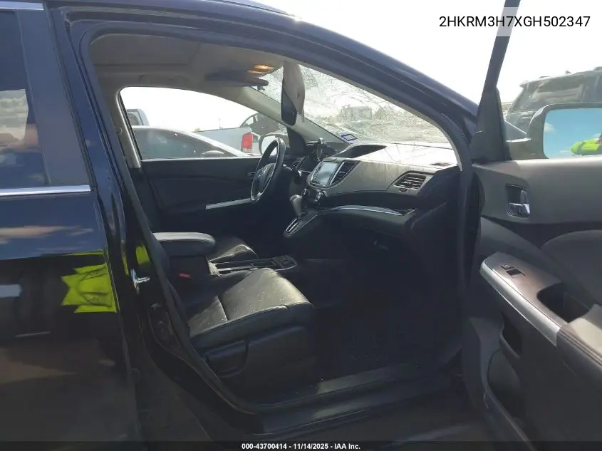 2HKRM3H7XGH502347 2016 Honda Cr-V Ex-L