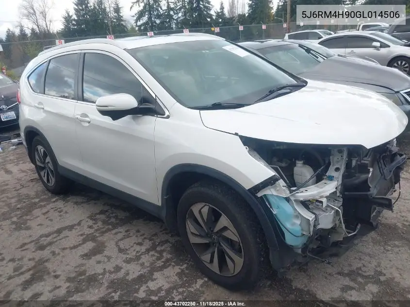 5J6RM4H90GL014506 2016 Honda Cr-V Touring