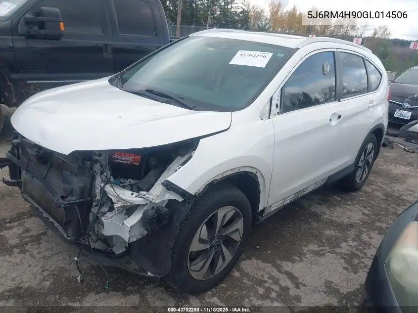 5J6RM4H90GL014506 2016 Honda Cr-V Touring