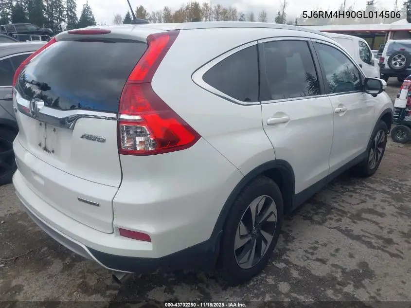 5J6RM4H90GL014506 2016 Honda Cr-V Touring