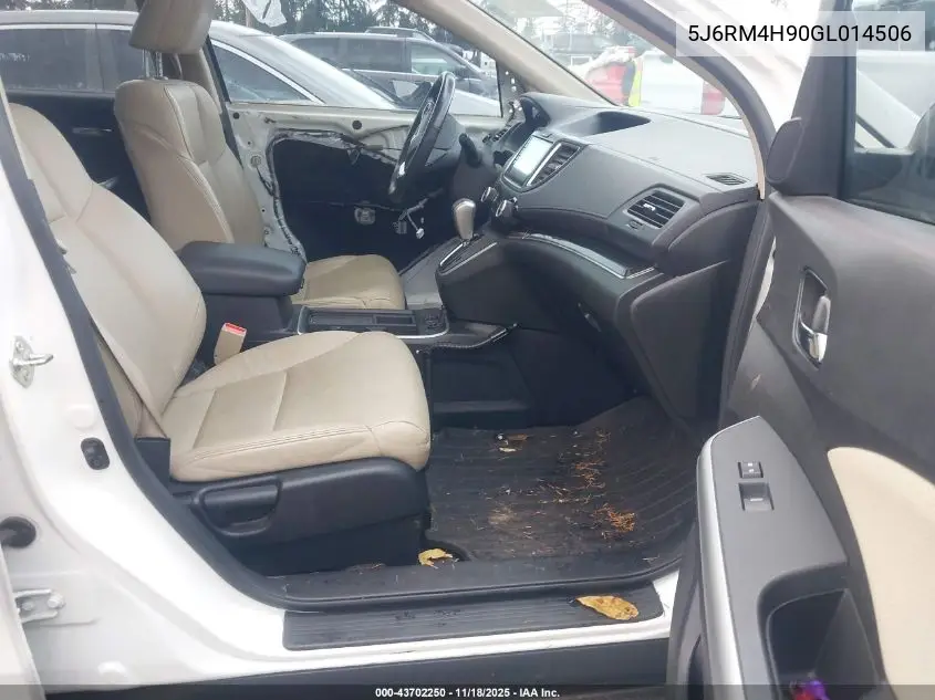 5J6RM4H90GL014506 2016 Honda Cr-V Touring