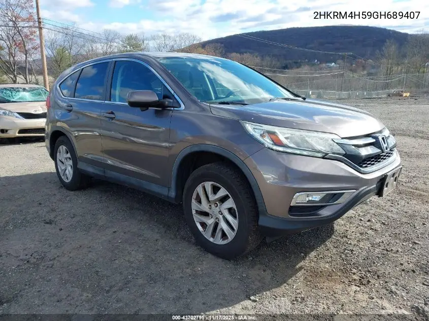2HKRM4H59GH689407 2016 Honda Cr-V Ex