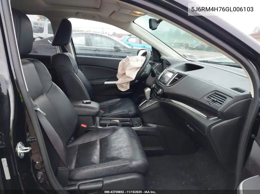 5J6RM4H76GL006103 2016 Honda Cr-V Ex-L