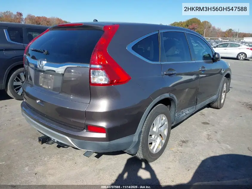 2HKRM3H56GH547588 2016 Honda Cr-V Ex