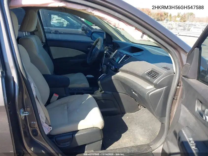 2HKRM3H56GH547588 2016 Honda Cr-V Ex