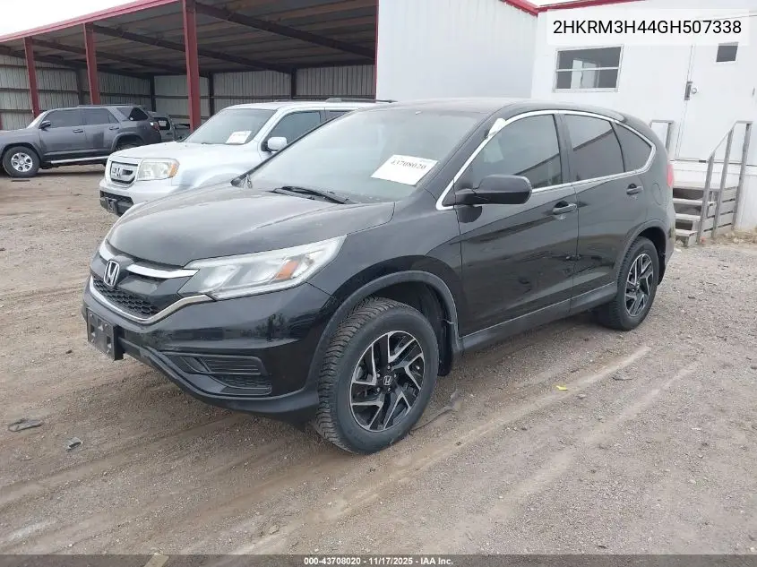2HKRM3H44GH507338 2016 Honda Cr-V Se
