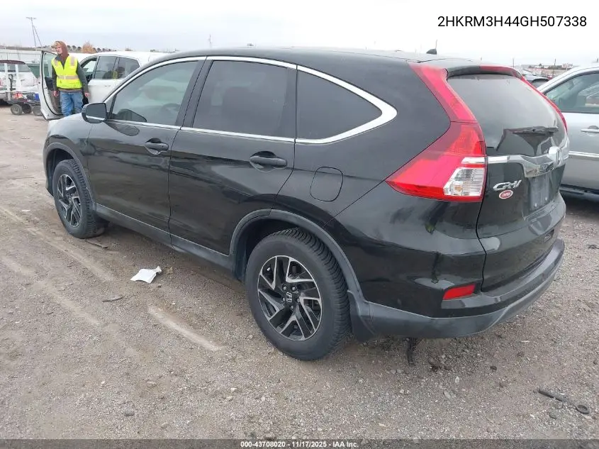 2HKRM3H44GH507338 2016 Honda Cr-V Se