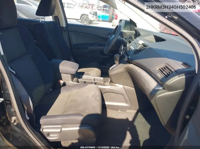 2HKRM3H34GH502406 2016 Honda Cr-V Lx