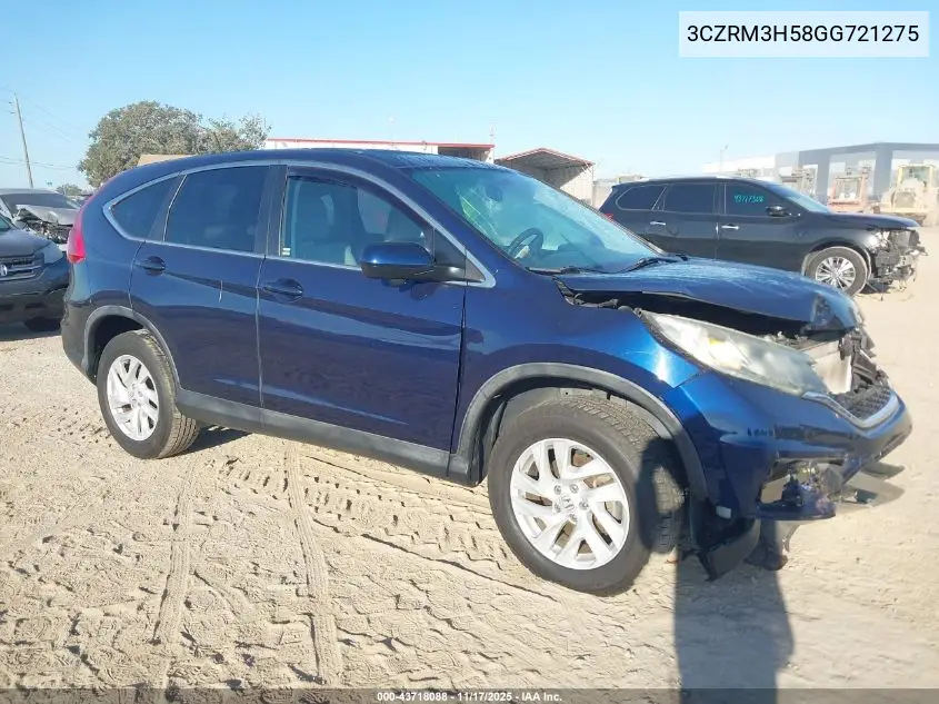 3CZRM3H58GG721275 2016 Honda Cr-V Ex