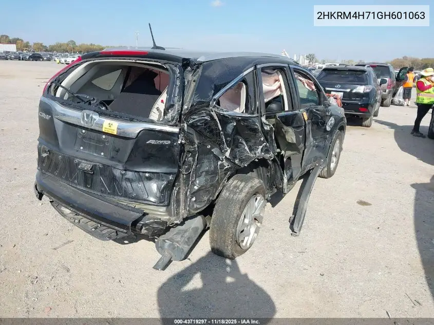 2HKRM4H71GH601063 2016 Honda Cr-V Ex-L