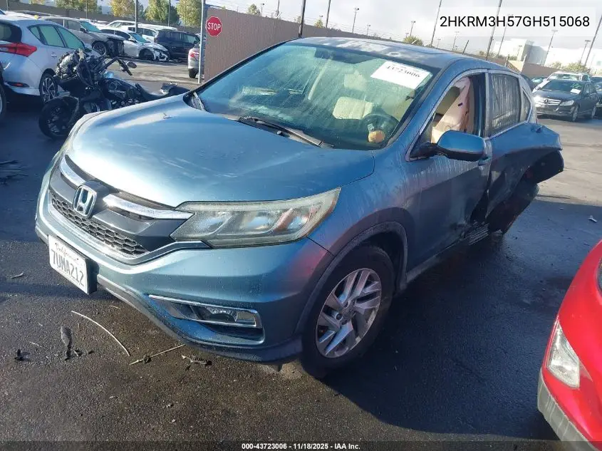 2HKRM3H57GH515068 2016 Honda Cr-V Ex