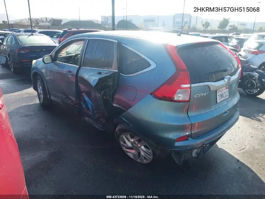 2HKRM3H57GH515068 2016 Honda Cr-V Ex