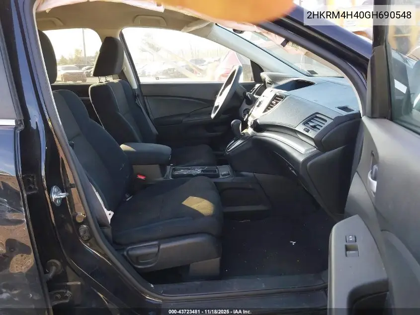 2HKRM4H40GH690548 2016 Honda Cr-V Se