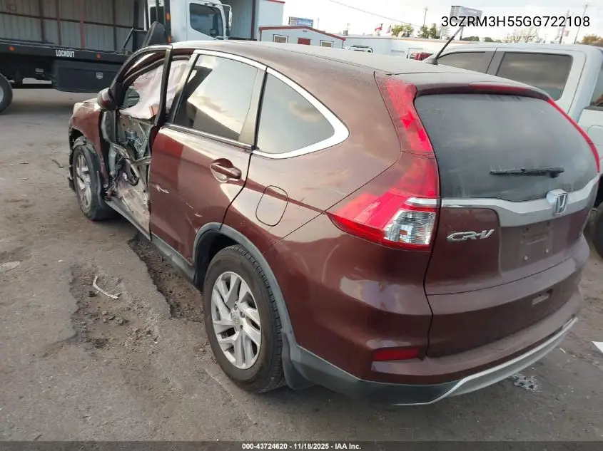 3CZRM3H55GG722108 2016 Honda Cr-V Ex