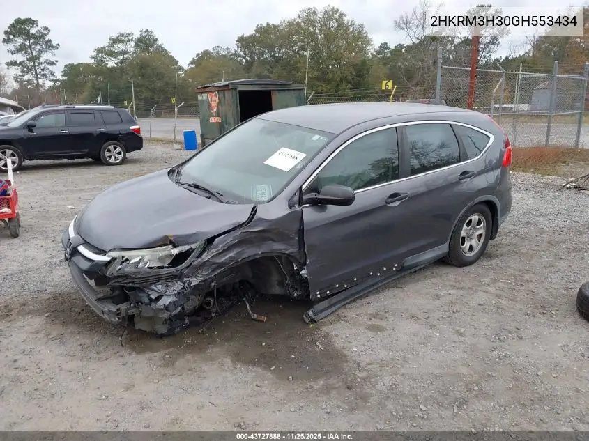 2HKRM3H30GH553434 2016 Honda Cr-V Lx