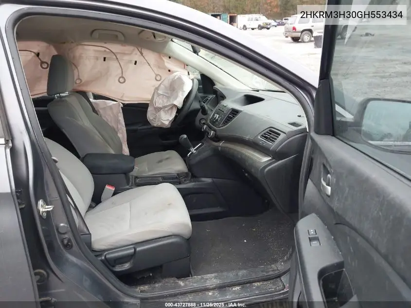 2HKRM3H30GH553434 2016 Honda Cr-V Lx