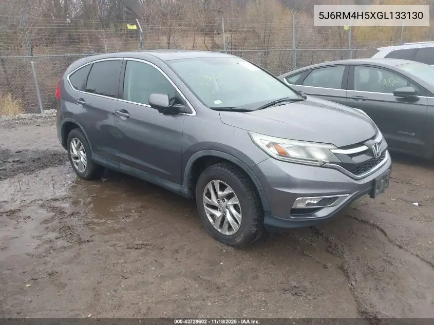 5J6RM4H5XGL133130 2016 Honda Cr-V Ex