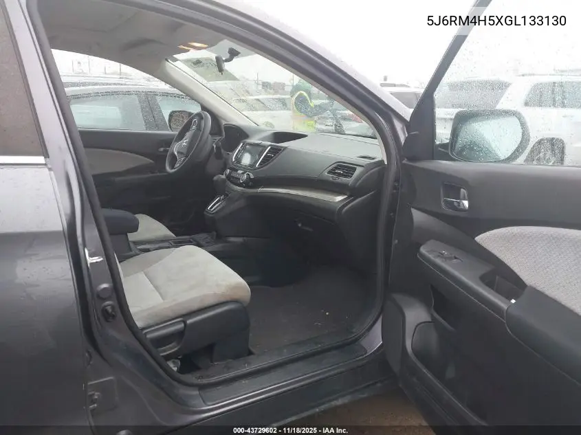 5J6RM4H5XGL133130 2016 Honda Cr-V Ex