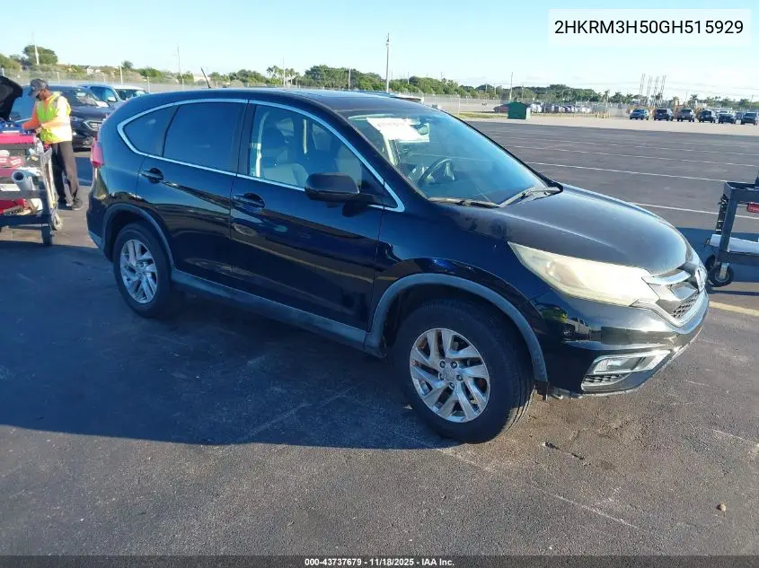 2HKRM3H50GH515929 2016 Honda Cr-V Ex