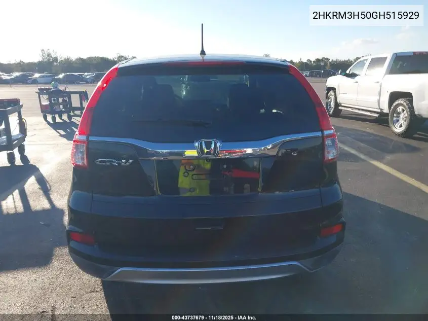 2HKRM3H50GH515929 2016 Honda Cr-V Ex