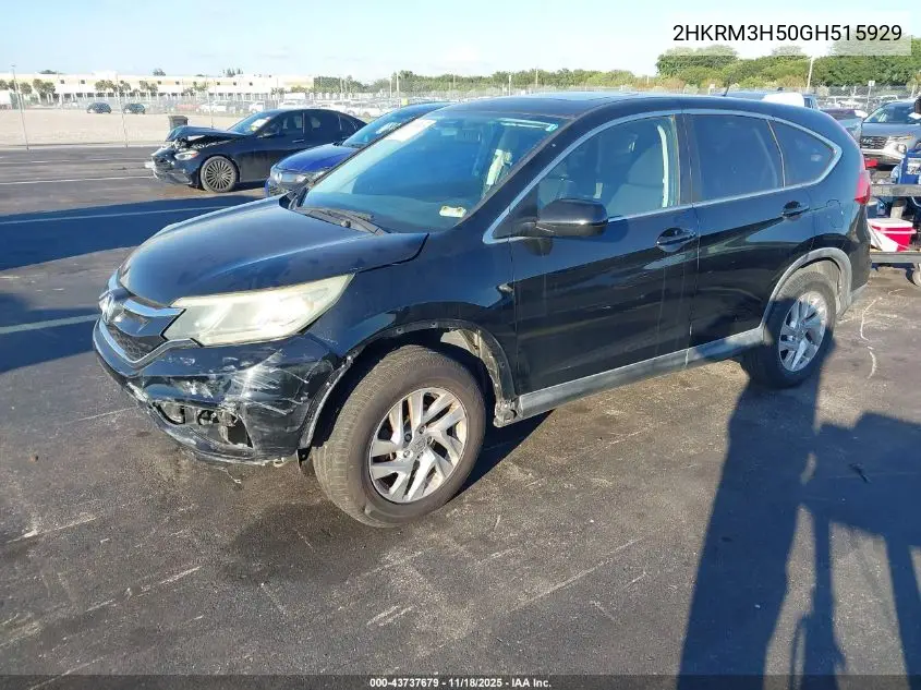2HKRM3H50GH515929 2016 Honda Cr-V Ex