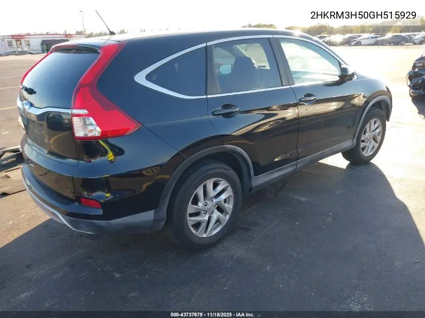 2HKRM3H50GH515929 2016 Honda Cr-V Ex