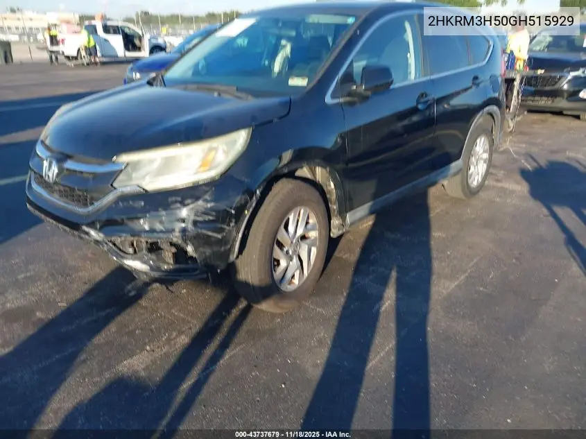 2HKRM3H50GH515929 2016 Honda Cr-V Ex