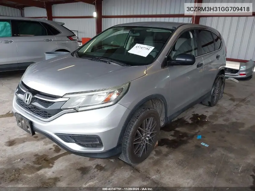 3CZRM3H31GG709418 2016 Honda Cr-V Lx