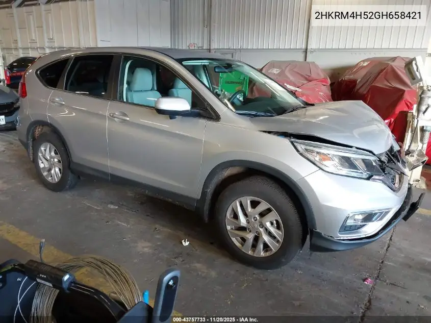 2HKRM4H52GH658421 2016 Honda Cr-V Ex