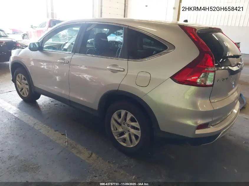 2HKRM4H52GH658421 2016 Honda Cr-V Ex