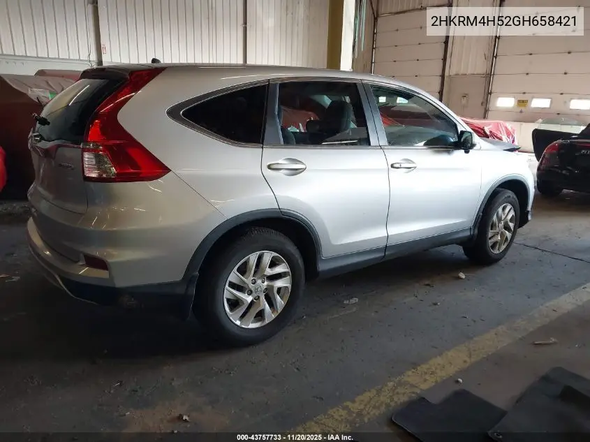 2HKRM4H52GH658421 2016 Honda Cr-V Ex