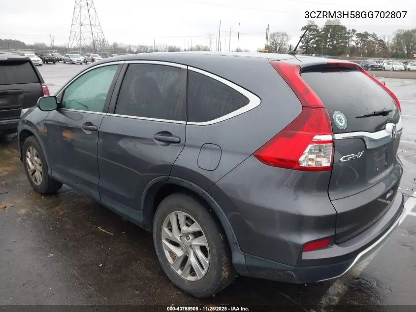3CZRM3H58GG702807 2016 Honda Cr-V Ex