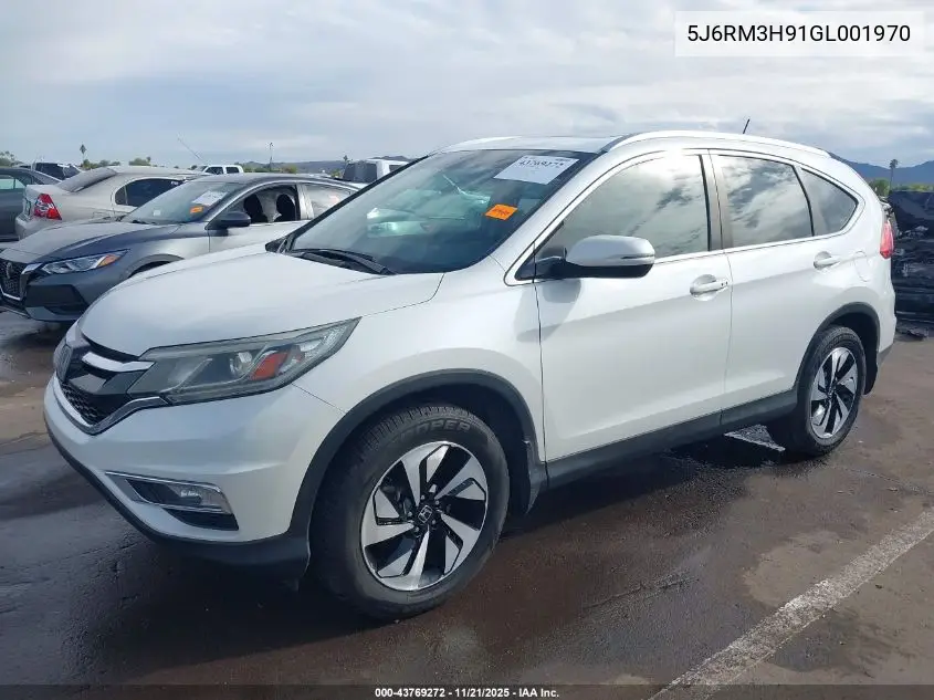 5J6RM3H91GL001970 2016 Honda Cr-V Touring