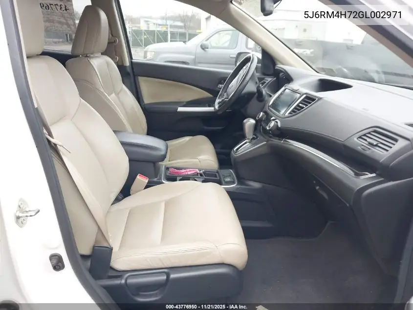 5J6RM4H72GL002971 2016 Honda Cr-V Ex-L
