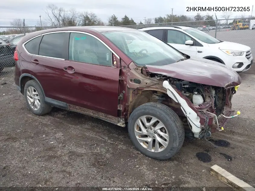 2HKRM4H50GH723265 2016 Honda Cr-V Ex